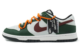 Кроссовки Nike Dunk Skateboarding Shoes Women's Low-top Green/white/red, зеленый cw1590-100(team322-女款复古美式) | green