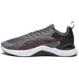Кроссовки Puma Infusion Training Shoes Unisex Low-top Off Black, серый/черный 377893-12 | gray/black