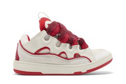 Кроссовки Lanvin Wmns Curb Sneakers, белый fw skdk02 drap p23 0030 | white