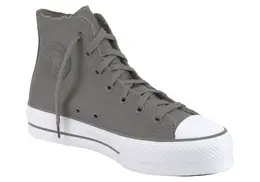 Кроссовки Converse "CHUCK TAYLOR ALL STAR LIFT PLATFORM", теплая подкладка, белый 2408364936 | stone-white