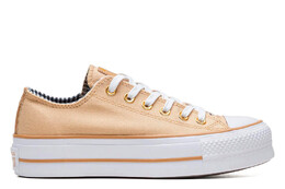 Кроссовки Ctas Lift OX на платформе Converse, бежевый 41510039-87 | beige