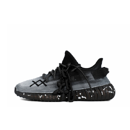 Кроссовки Adidas Yeezy Boost 350 V2 Lifestyle Shoes Unisex Low-top Black&White, светло-серый hq4540（team419-默杀泼墨） | light gray