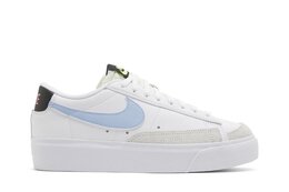 Кроссовки Nike Wmns Blazer Low Platform, белый fj0738 100 | white