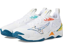 Кроссовки Mizuno Wave Momentum 3, цвет White/Moroccan Blue 9973528 | white/moroccan blue