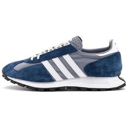 Adidas Нескользящие износостойкие низкие повседневные кроссовки унисекс синего, белого и серого цветов gx8632 | blue white gray