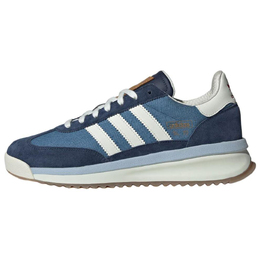 Кроссовки Adidas SL 72 Lifestyle Shoes Unisex Low-top Blue/Navy Blue/White, синий/темно-синий/белый ji2506 | blue/navy blue/white