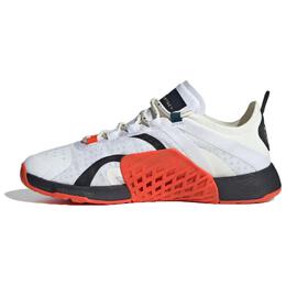 Кроссовки Adidas Dropset By Stella Mccartney White Off White Active Orange Women's, белый/черный ig1142 | white/black
