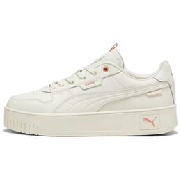 Кроссовки Puma Carina Street Skateboarding Shoes Women's Low-top White/pink, белый 397487-03 | ivory white