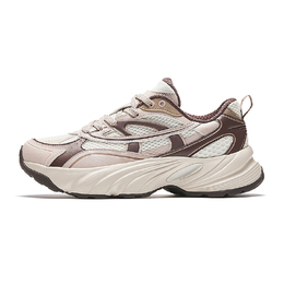 Кроссовки Anta Lifestyle Shoes Women's Low-top Ivory White/Lotus Grey/Dried Rose Purple/Deep Grey Brown, слоновая кость/серый/фиолетовый 922438809-4 | ivory white/lotus grey/dried rose purple/deep grey brown-4