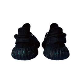 Кроссовки Adidas Yeezy Boost 350 Lifestyle Shoes Unisex Low-top Tiffany Green/Black, черный/синий hq4540（team470-救赎） | black/blue