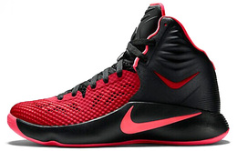 Баскетбольные кроссовки ZOOM Hyperfuse 2014 Vintage Men High-top Black/Red Nike 684591-066