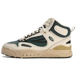 Fila Высокие женские кроссовки для скейтбординга, цвет «ботанический сад», зеленый/белый f12w341214fbp | botanical garden green/foam white