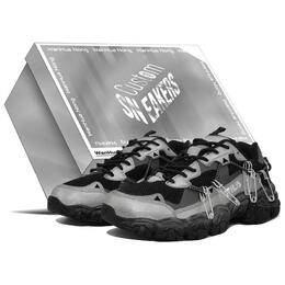 Кроссовки Fila Cat Claw Lifestyle Shoes Unisex Low-top Silver, черный 1jm01248d_001(team113-针心s-box) | black