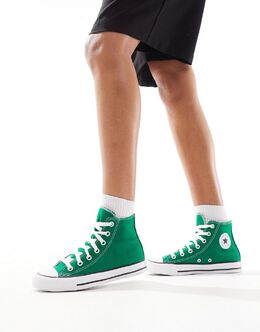 Converse - Chuck Taylor All Star Hi - Зеленые высокие кеды 132979626 | verde medio