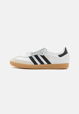Кроссовки Samba Unisex Adidas, белый ad111a2lw-a11 | footwear white/core black/gold metallic