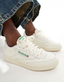 Reebok - Club C 85 Vintage - Белые кроссовки 134314321 | bianco