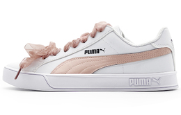 Кроссовки Puma Smash Vulc Skateboarding Shoes Unisex Low-top White/pink, белый 359622-05(team131-玛格丽特) | white
