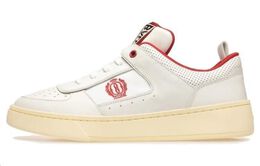 Кроссовки Bally Logo-embroidered Panelled Sneakers, красный 6304692 | red and white