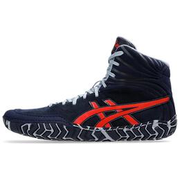 Кроссовки Asics Aggressor 5 Training Shoes Unisex High-top Blue/Red, синий/красный 1081a048-402 | blue/red