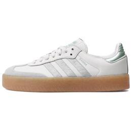 Кроссовки Adidas SAMBAE Skateboarding Shoes Women's Low-top White/Gray, белый/серый ig1947 | white/gray