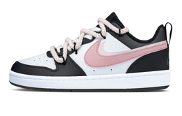 Кроссовки Nike Court Borough Skateboard Shoes Women's Low-Top Pink bq5448-115(team拾陆-罗莎琳) | white