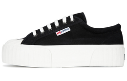 Кеды женские низкие черные Superga s5111swa6m