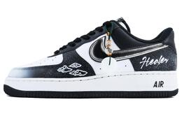 Кроссовки Nike Air Force 1 Skateboard Shoes Unisex Low-Top Black dv0788-001(team168-治愈者) | white