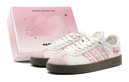 Кроссовки Adidas Vl Court Skateboarding Shoes Unisex Low-top Brown, розовый ji0497(teams2-珍珠爱心s-box) | pink