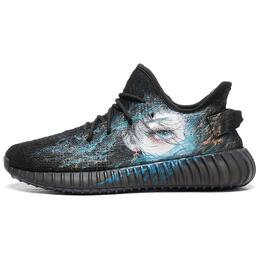 Кроссовки Adidas Yeezy Boost 350 V2 Lifestyle Shoes Unisex Low-top Black, черный hq4540(team54-清风霁月） | black