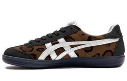 Кроссовки Onitsuka Tiger Tokuten Skateboarding Shoes Unisex Low-top Black, коричневый 1183a907-021(teamy-男女款豹纹棕黑) | dark brown