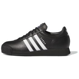 Кроссовки Adidas Samoa Skateboarding Shoes Unisex Low-top Black/White, белый ih3493 | black&white