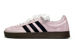 Кроссовки Adidas neo Skateboarding Shoes Unisex Low-top Pink/Black, розовый hq1802(team285-男女款奶油草莓) | pink