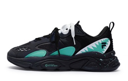 Кроссовки Fila Mars 2 Lifestyle Shoes Men Low-top Green/white, зеленый f12m141116fbk(team80-潮汐深绿sbox) | black, green and white
