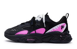 Кроссовки Fila Mars 2 Lifestyle Shoes Men Low-top Barbie Pink And White, черный f12m141116fbk(team80潮汐芭比粉sbox) | black barbie pink white
