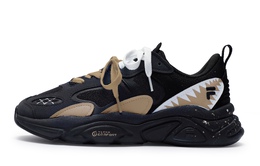 Кроссовки Fila Mars 2 Lifestyle Shoes Men Low-top Khaki/White, черный/коричневый f12m141116fbk(team80-潮汐卡其sbox) | black/brown