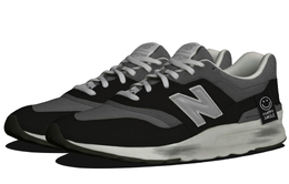 Кроссовки New Balance NB 997 Lifestyle Shoes Unisex Low-top Black, черный cm997hca(team107-影行者) | black