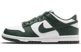 Кроссовки Nike Dunk Skateboard Shoes Women's Low-Top White/Green cw1590-102(team10-桃花语恋) | green