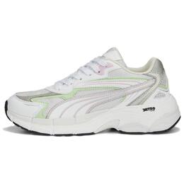Puma Низкие повседневные кроссовки унисекс серо-зеленого цвета 388920-08 | gray green