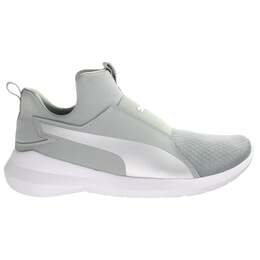 Серебряные женские кроссовки Rebel Mid Quarry Puma, серебряный 3834430 | silber