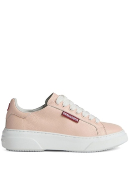 Dsquared2 кроссовки с тисненым логотипом, розовый snw035425107398 | розовый