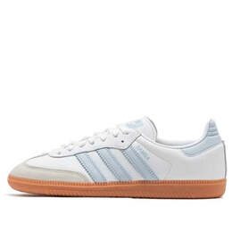 Кроссовки самба ог Adidas, белый ie0877 | cloud white/halo blue/off white