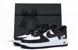 Кроссовки Nike Air Force 1 Skateboard Shoes Unisex Low-Top Black White dv0788-001(team-59男女同款熊猫sbox) | black