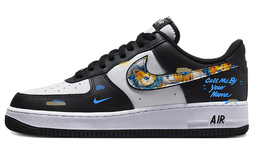 Кроссовки Nike Air Force 1 Skateboard Shoes Unisex Low-Top White Black dv0788-001(team10-活力小狮子) | black