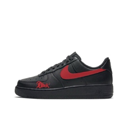Кроссовки Nike Air Force 1 Skateboarding Shoes Unisex Low-top Black/Red, черный cw2288-001（team314-七彩红） | black