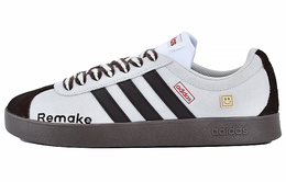 Кроссовки Adidas neo Vl Court Skateboarding Shoes Unisex Low-top Gray/Brown, коричневый hq1802(team96-男女款北极灰) | gray/brown
