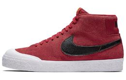 Кроссовки Nike Blazer Skateboarding Shoes Unisex Mid-top Red, красный 876872-607 | red