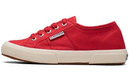 Кеды унисекс с низким верхом красного цвета Superga s003j70975