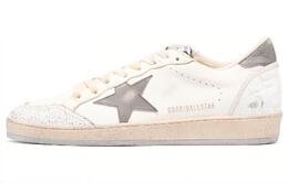 Кроссовки Golden Goose Logo-patch Leather Sneakers, белый gmf00117.f004864.10973 | white