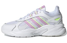 Кроссовки Crazychaos Shadow Lifestyle женские с низким верхом, белые/розовые/зеленые Adidas Neo fz1289