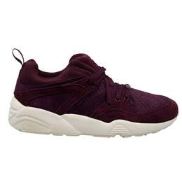 Кожаные женские кроссовки на шнуровке Trinomic Blaze by Glory Rioja 361470 01 Puma, фиолетовый 3844929 | lila